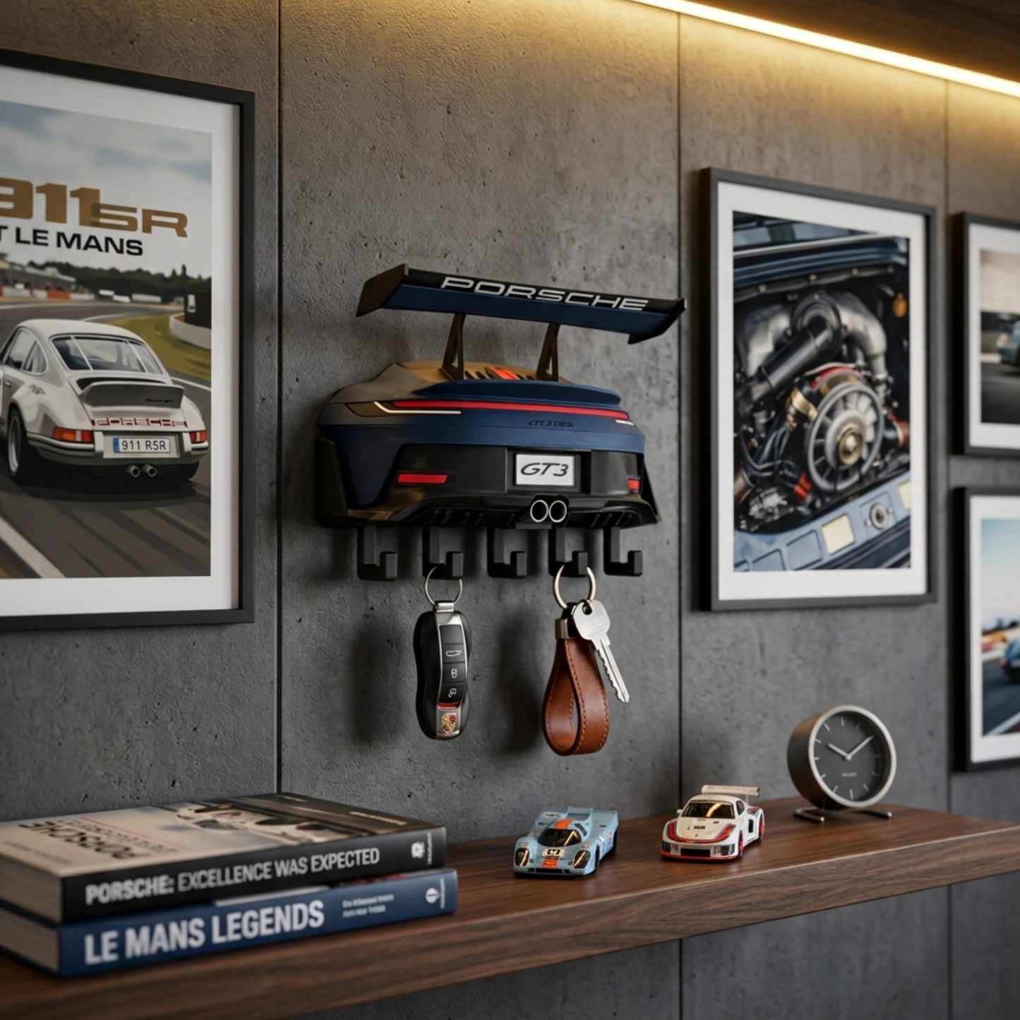Porta-Chave Automotivo Premium - Porsche GT3 RS