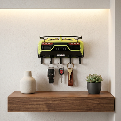 Porta-Chave Automotivo Premium - Lamborghini Aventador SVJ