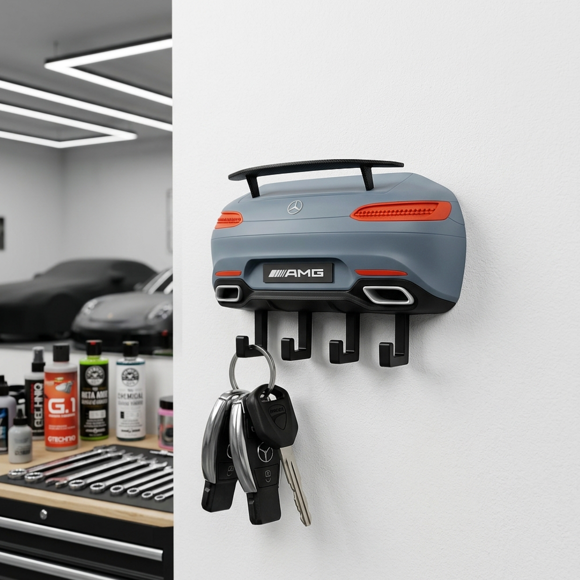 Porta-Chaves Premium Inspiração - Mercedes AMG GT