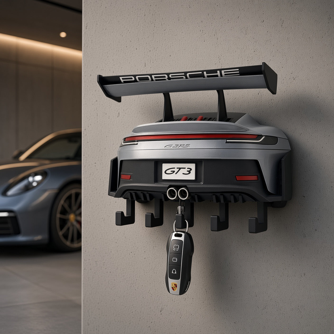 Porta-Chaves Premium Inspiração - Porsche GT3 RS